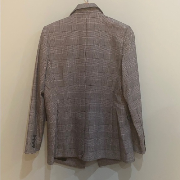 NWT Rebecca Minkoff Celia Check Blazer - Picture 5 of 12
